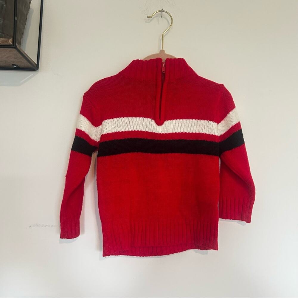 Vintage Sezzit Lightweight‎ Acrylic Quarter Zip Sweater Size 18 Months